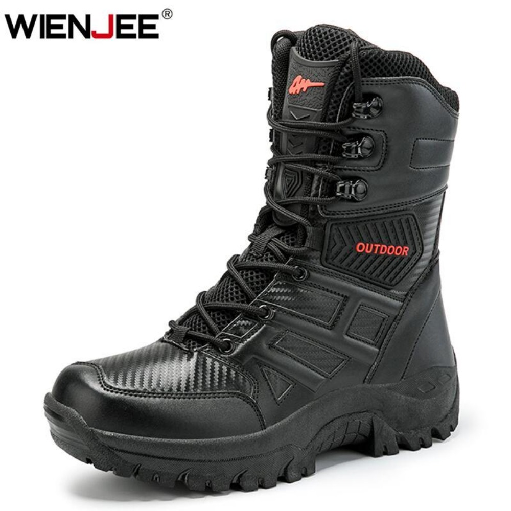 Men'S Shoes Top Brands - Botas masculinas de couro de alta