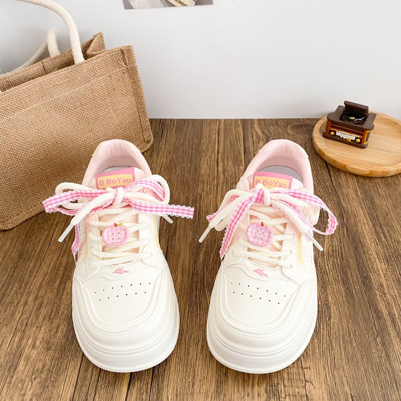 Casual Sneaker Low - Tênis Feminino Casual Branco com Design
