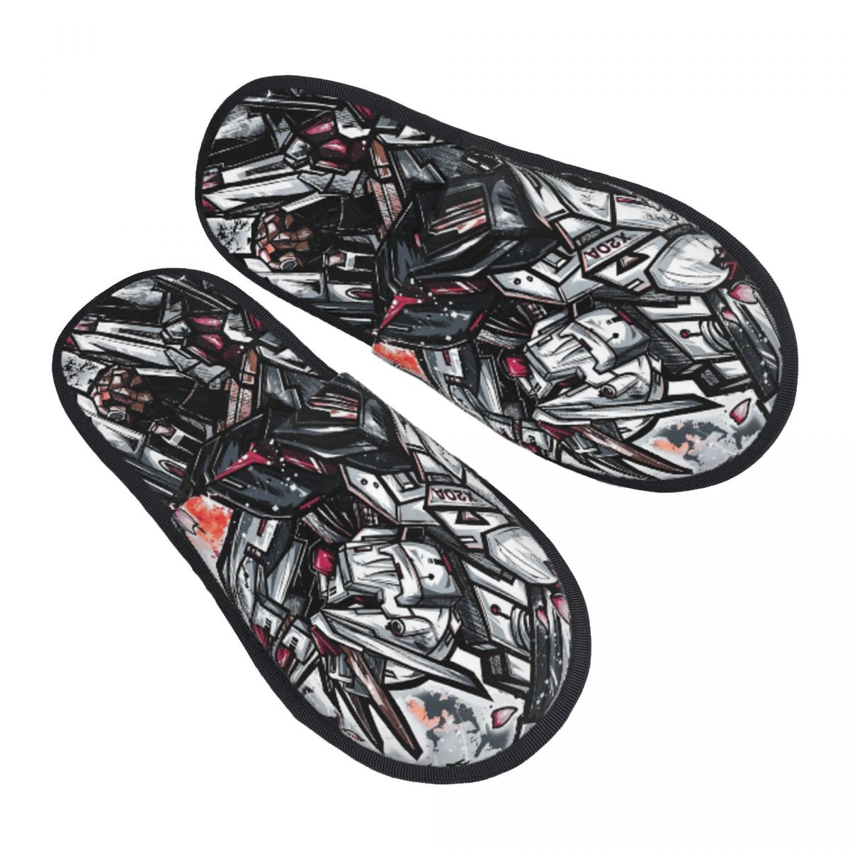 Men'S Shoes With Memory Foam - Chinelos de quarto Mobile Suit Gundams