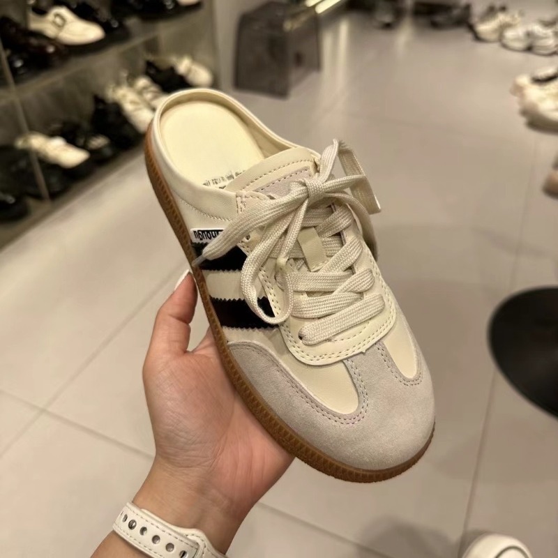 Casual Sneaker Low - Mulheres mules sapatos esportes dedo do