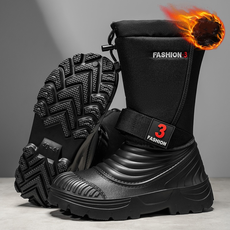 Hiking Boot Waterproof - Novas botas de neve masculinas para