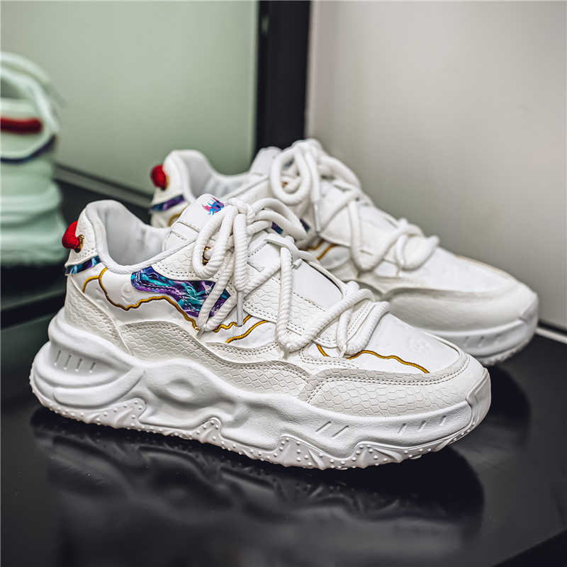 Men'S Shoes Popular - Tênis Masculino Redondo de Cano Baixo