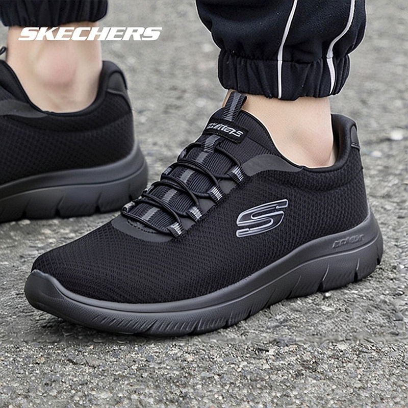 Men'S Shoes With Memory Foam - Skechers Men 52811‑BBK Summits Tênis de