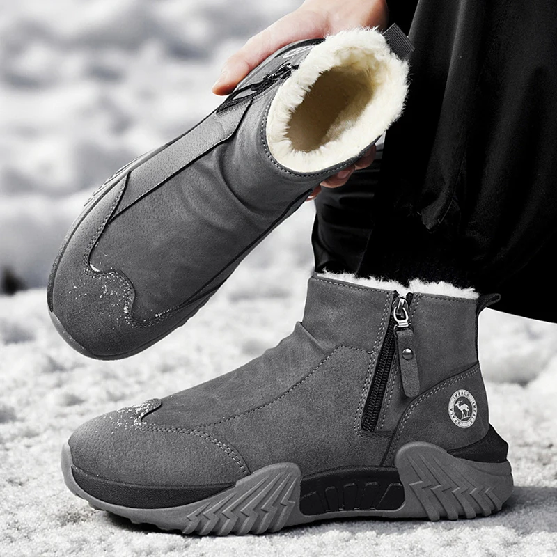 Hiking Boot Waterproof - Botas de neve de inverno antiderrapantes