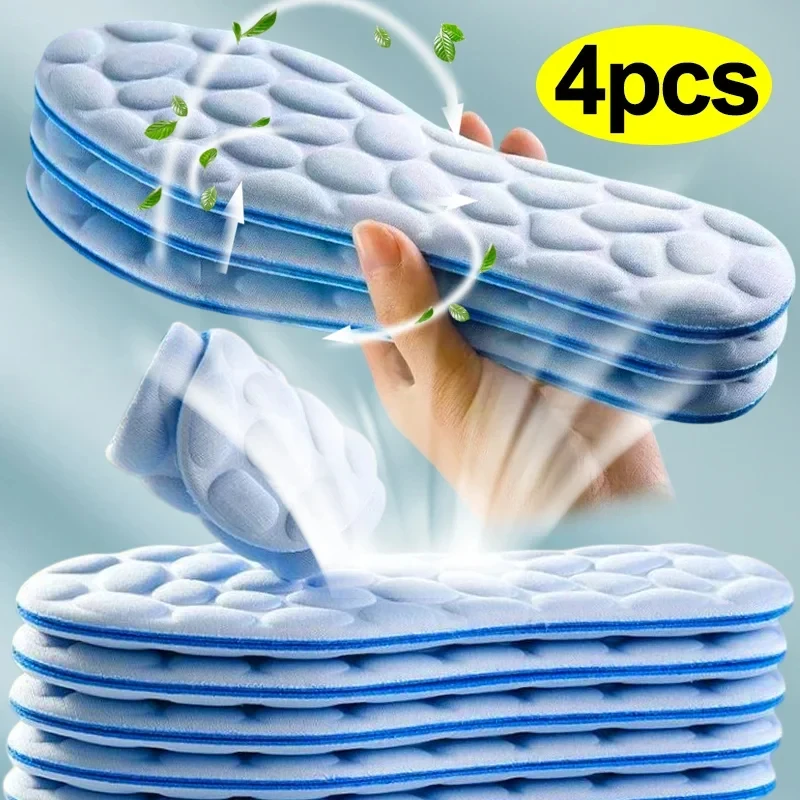 Men'S Shoes With Memory Foam - 2/4 pçs palmilhas de espuma de