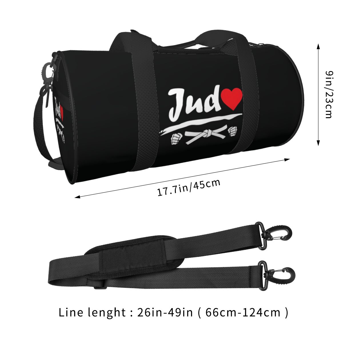 Saco de ginásio judo gráfico-a - Men Shoes Chart avaliação e preço
