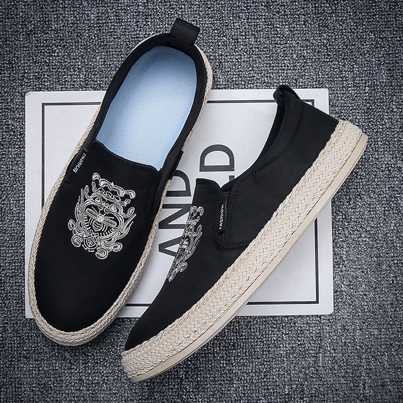 Preto sapatos respiráveis para - Men'S Shoes Loafers Casual avaliação e preço