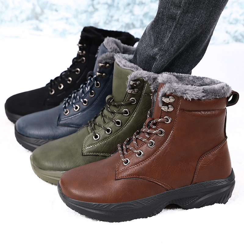 Botas de neve de inverno mascu - Hiking Boot Waterproof avaliação e preço