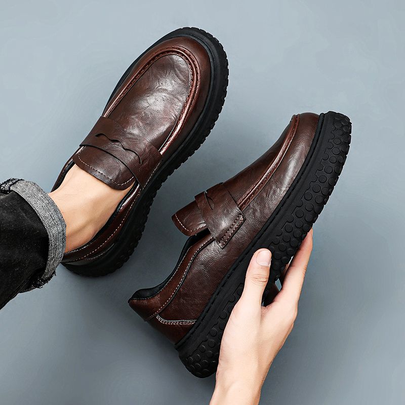 Novos Mocassins Masculinos 202 - Men'S Shoes Loafers Casual avaliação e preço