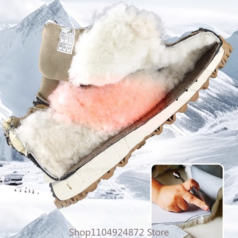 Inverno quente lã algodão sapa - Men Shoes Marks avaliação e preço