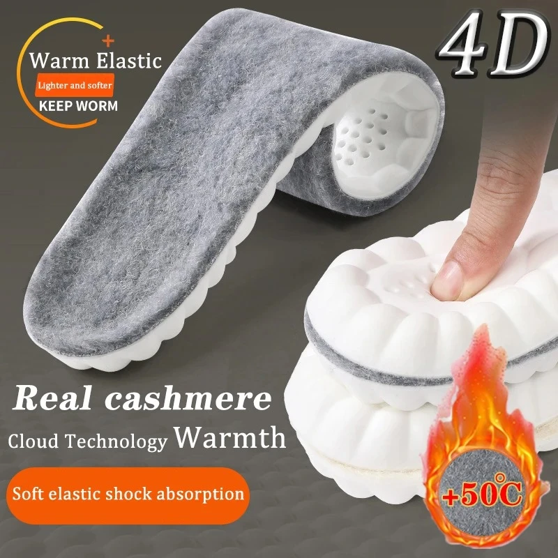 Um Par de Palmilhas Térmicas A - Men'S Shoes With Memory Foam avaliação e preço