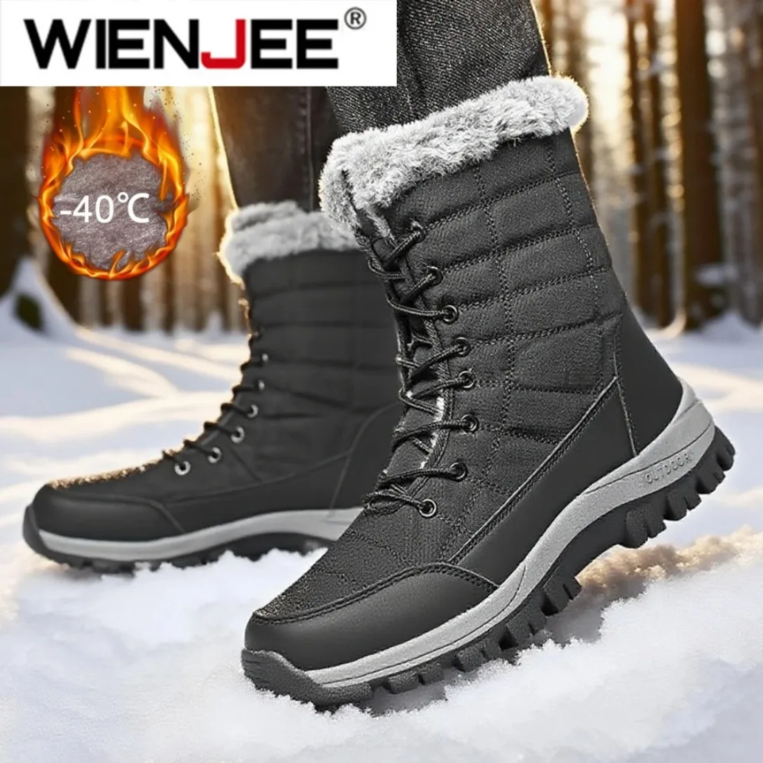 Botas de Inverno para Homens I - Hiking Boot Waterproof avaliação e preço