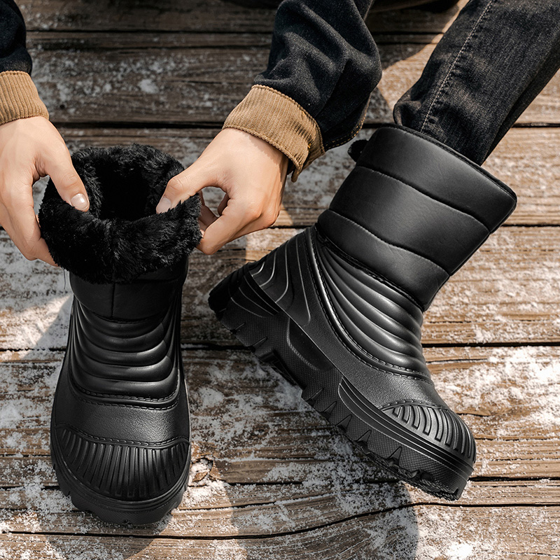 Novas botas de neve de inverno - Hiking Boot Waterproof avaliação e preço