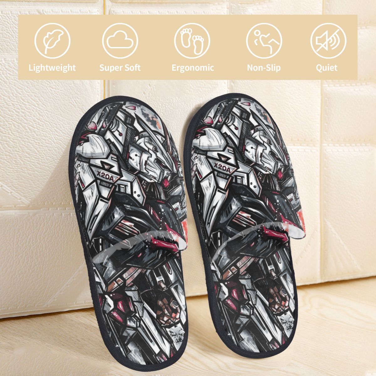 Chinelos de quarto Mobile Suit - Men'S Shoes With Memory Foam avaliação e preço