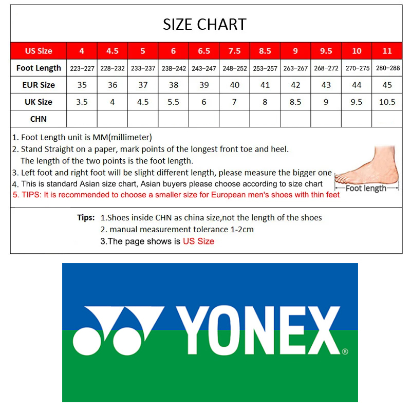 Tênis Profissional de Badminto - Men'S Shoes Yonex Badminton avaliação e preço