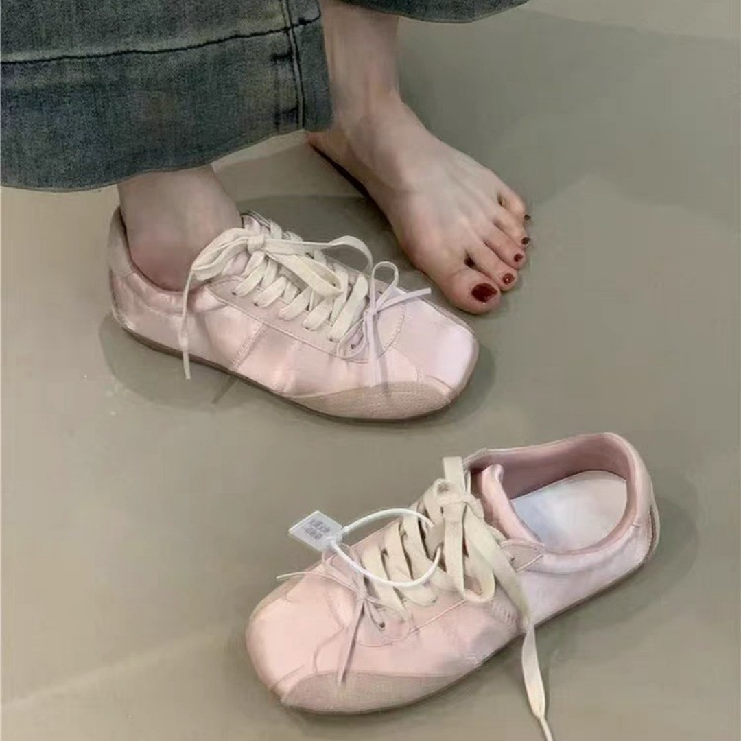 Tênis Feminino Branco com Laço - Casual Sneaker Low avaliação e preço