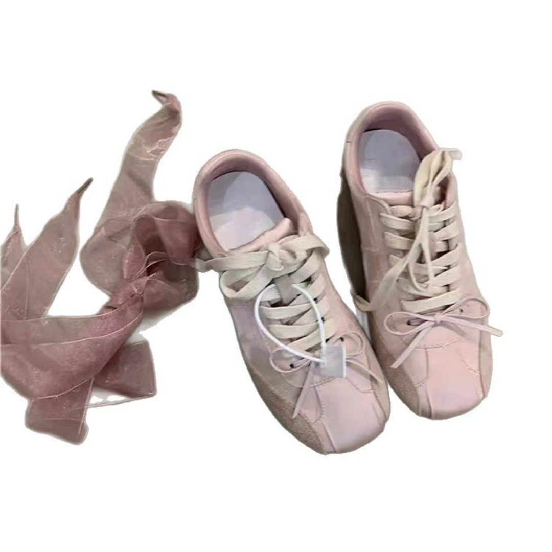 Tênis Feminino Branco com Laço - Casual Sneaker Low avaliação e preço