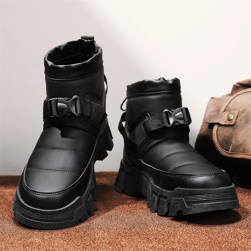 Botas de neve quentes e grossa - Men Shoes Online avaliação e preço