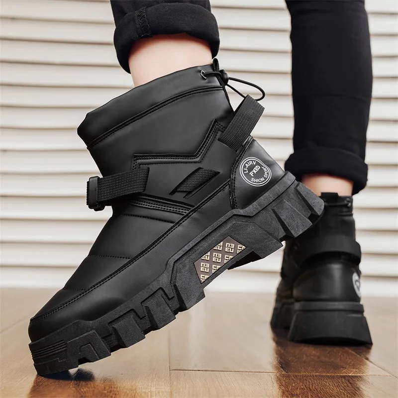 Botas de neve quentes e grossa - Men Shoes Online avaliação e preço