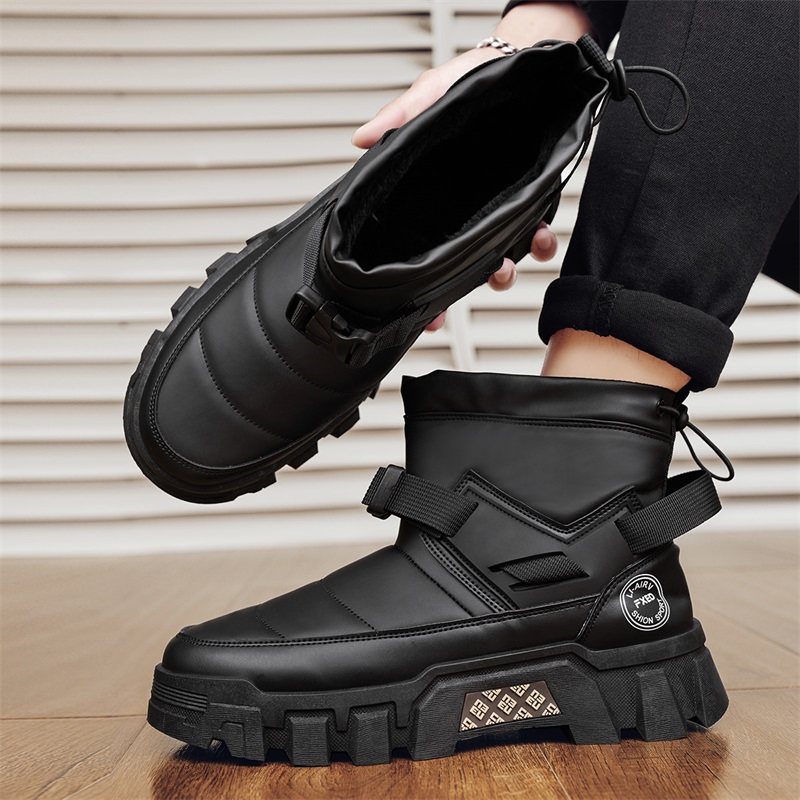 Botas de neve quentes e grossa - Men Shoes Online avaliação e preço