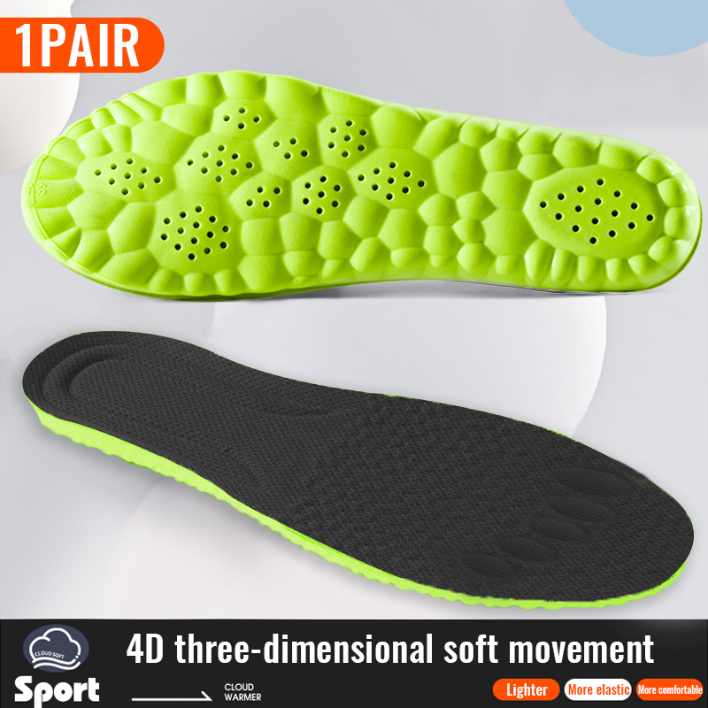 1 Par de Palmilhas de Espuma d - Men'S Shoes With Memory Foam avaliação e preço