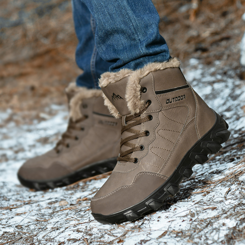 Botas de inverno masculinas qu - Men Shoes Marks avaliação e preço
