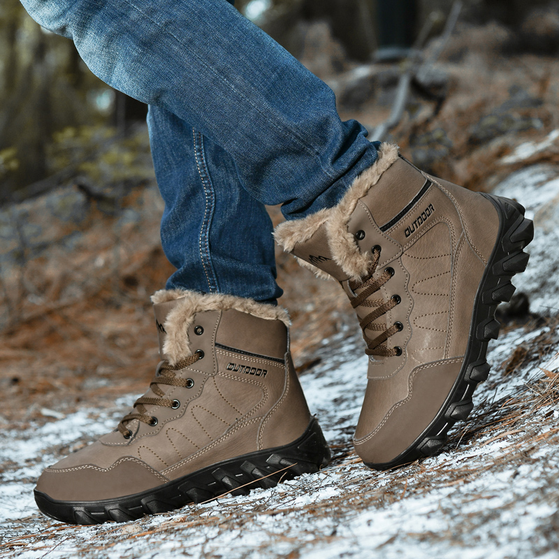 Botas de inverno masculinas qu - Men Shoes Marks avaliação e preço