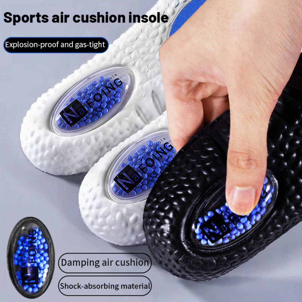 1 par de palmilhas esportivas  - Men'S Shoes With Memory Foam avaliação e preço