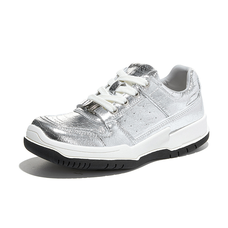 Tênis Feminino Casual de Couro - Casual Sneaker Low avaliação e preço