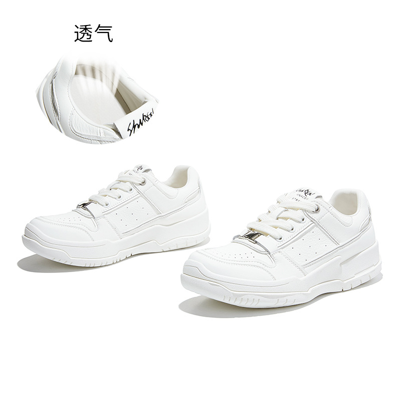 Tênis Feminino Casual de Couro - Casual Sneaker Low avaliação e preço