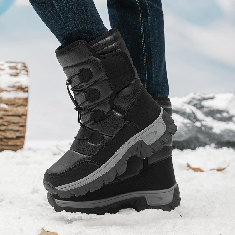 Novas Botas de Neve Masculinas - Hiking Boot Waterproof avaliação e preço