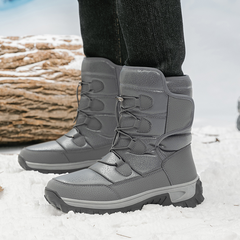 Novas Botas de Neve Masculinas - Hiking Boot Waterproof avaliação e preço