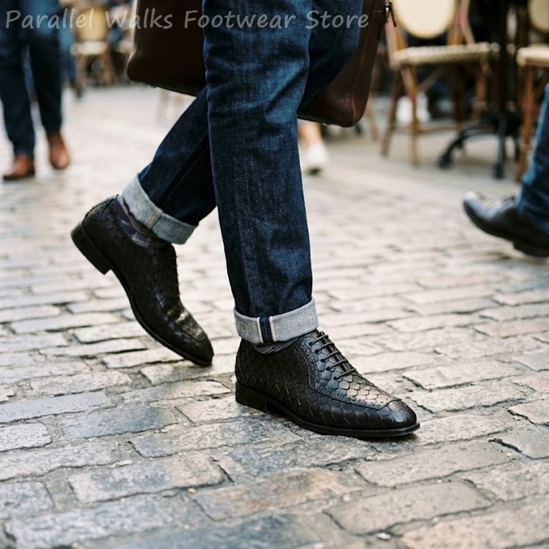Sapatos Oxford Masculinos de C - Men Shoes Oxford avaliação e preço