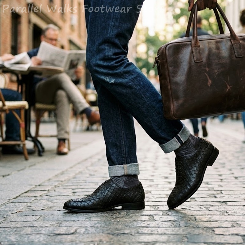 Sapatos Oxford Masculinos de C - Men Shoes Oxford avaliação e preço