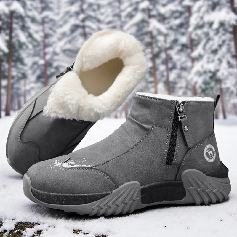 Botas de neve de inverno antid - Hiking Boot Waterproof avaliação e preço