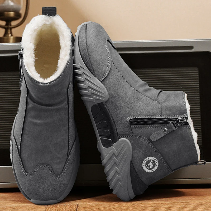 Botas de neve de inverno antid - Hiking Boot Waterproof avaliação e preço