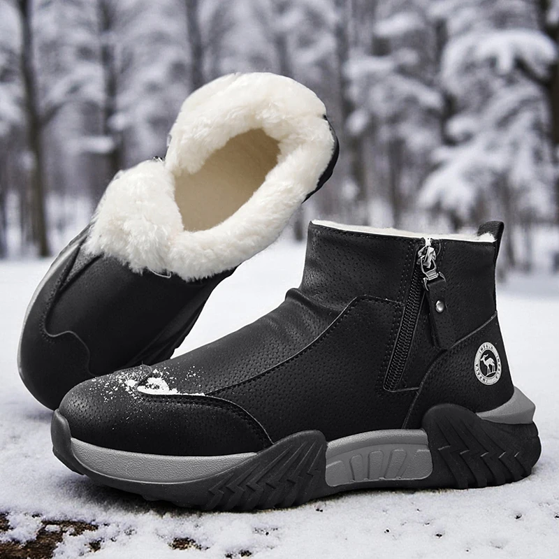 Botas de neve de inverno antid - Hiking Boot Waterproof avaliação e preço
