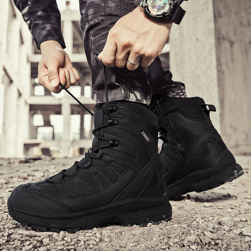 Botas Táticas Masculinas com C - Hiking Boot Waterproof avaliação e preço
